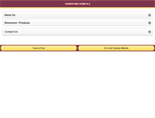 Tablet Screenshot of ghanshyamchemicals.com